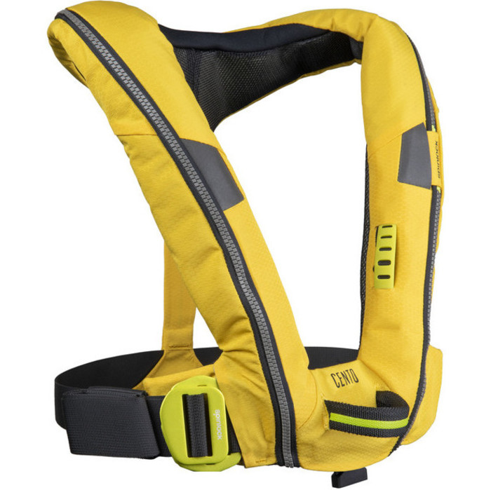 2024 Spinlock Junior Deckvest Cento 100n Schwimmweste Gurtzeug Dw-cen / Asy - Gelb